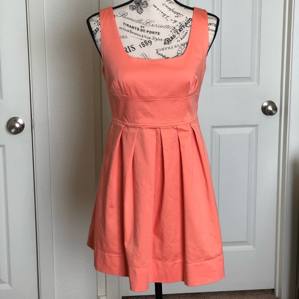 Alyn Paige NY coral cocktail dress size 7/8